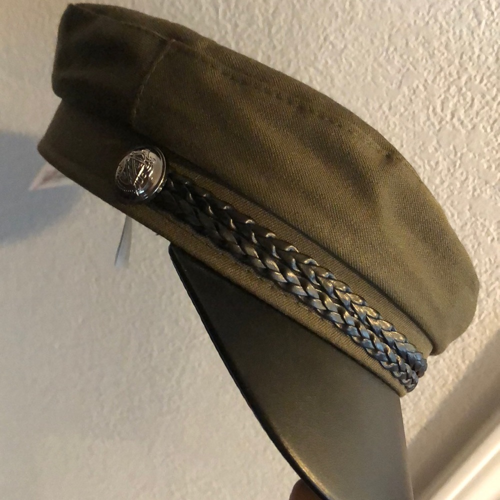 Olive Green Forever 21 Cabby Hat